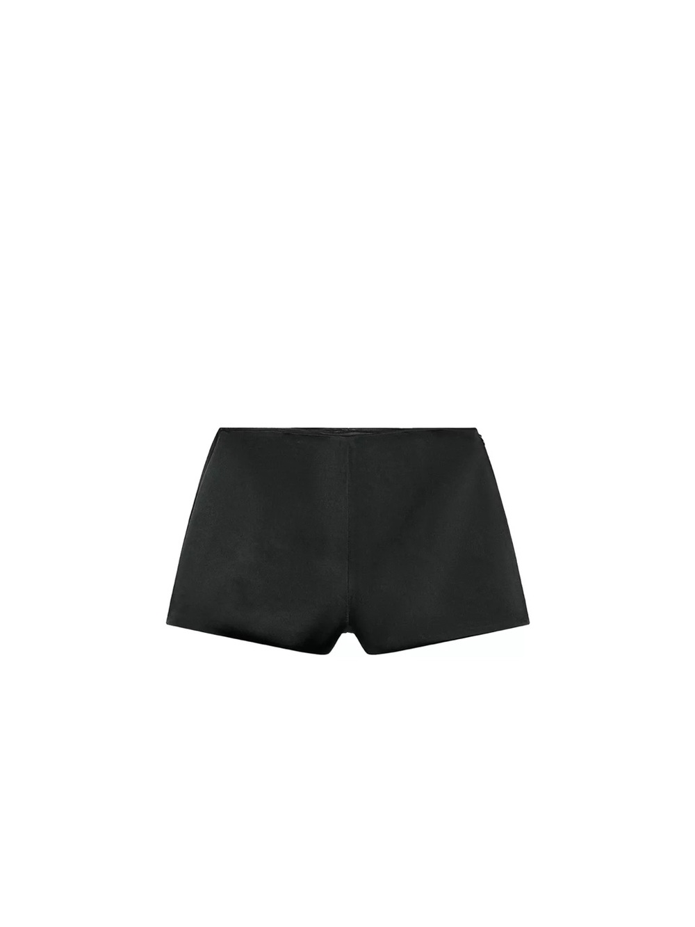 Women’s Black satin going on shorts